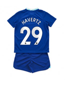 Chelsea Kai Havertz #29 Heimtrikotsatz für Kinder 2022-23 Kurzarm (+ Kurze Hosen)